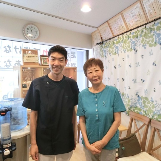 患者様と③